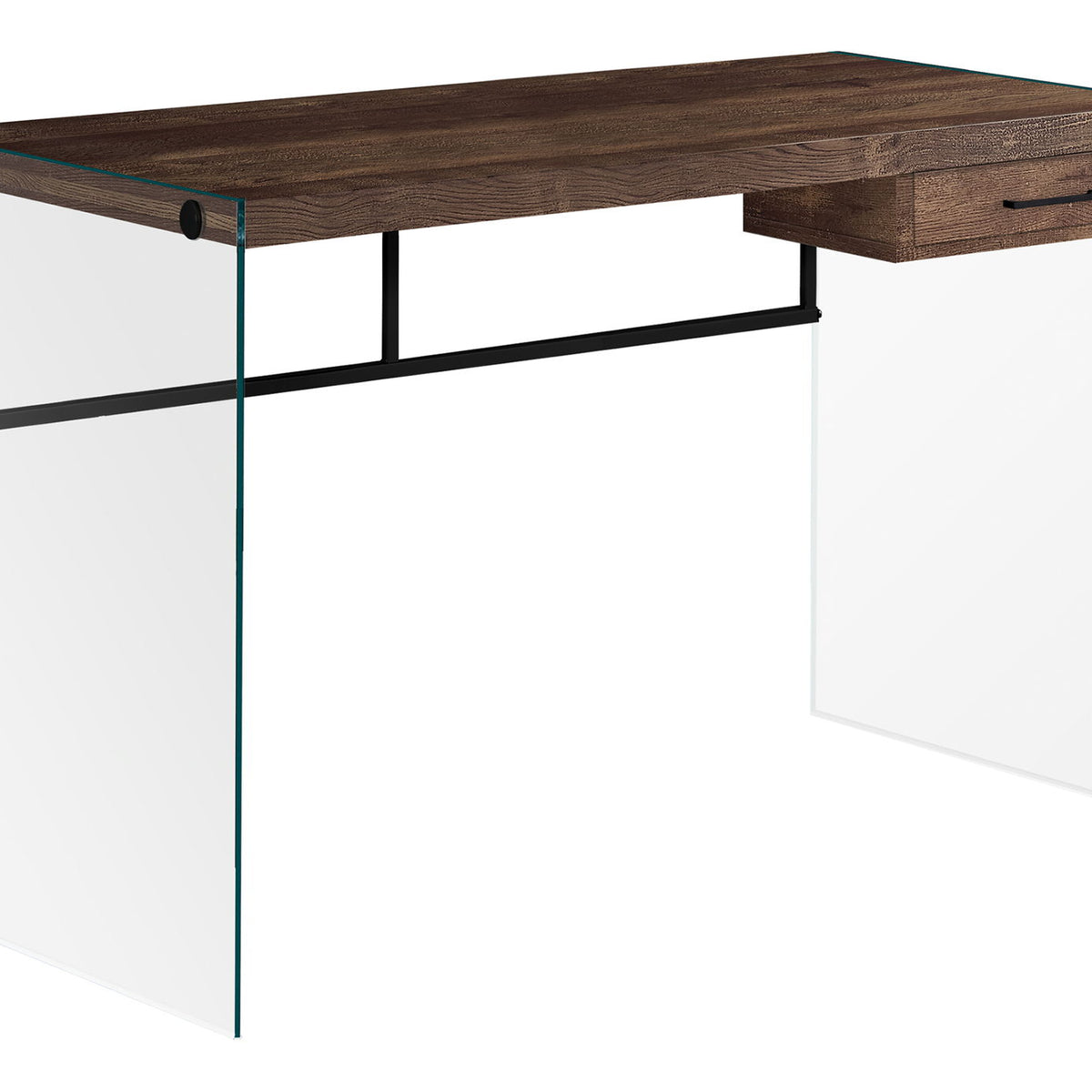 Contemporary Design Computer Desk For Home Office, Storage Drawers