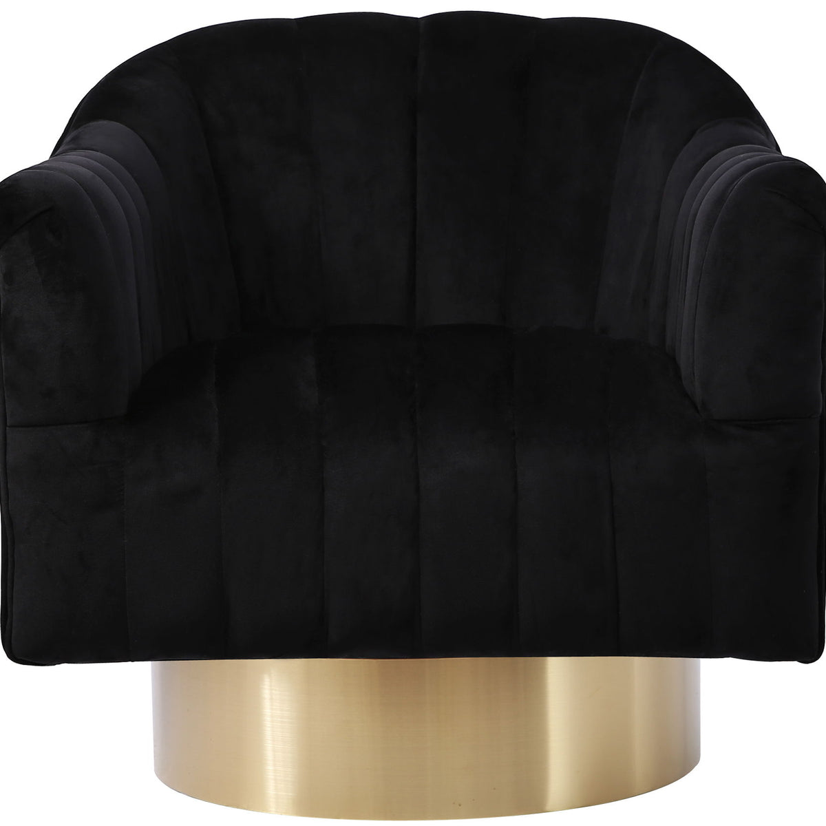 Farrah - Accent Chair with Gold Base