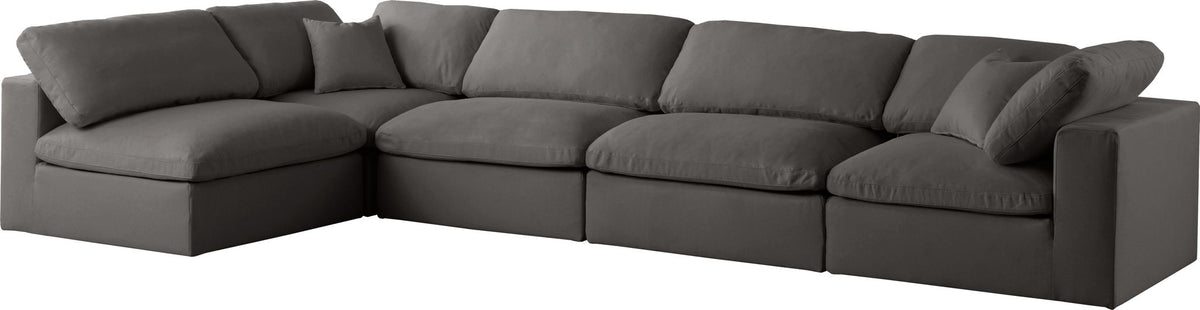 Plush - 5 Piece Modular Sectional
