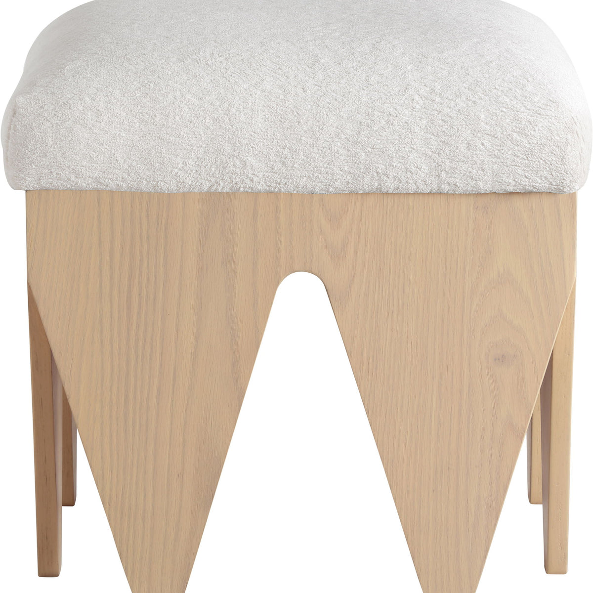 Altair - Fabric Bench - Light Brown Base