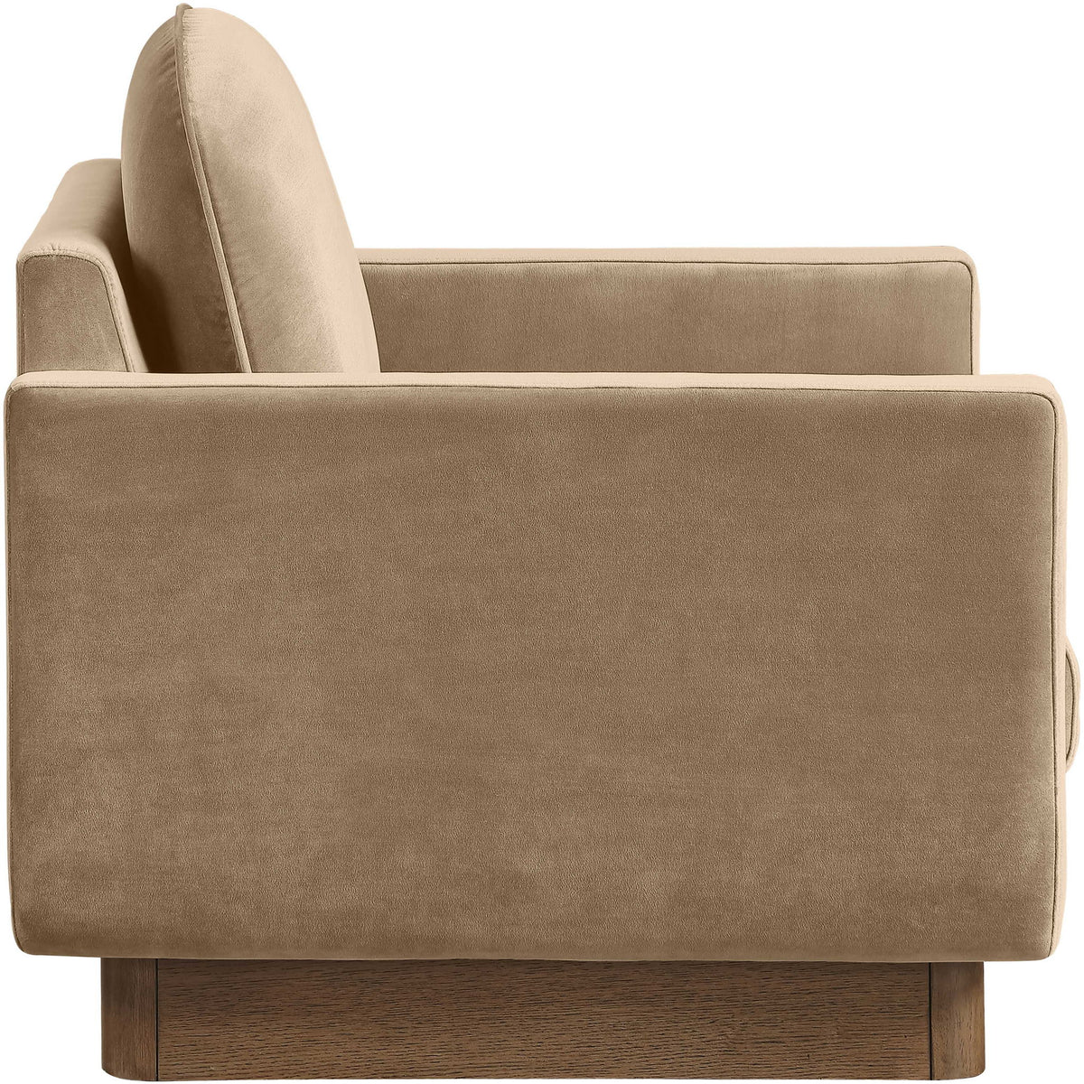 Diviento - Velvet Performance Fabric Upholstered Accent Chair