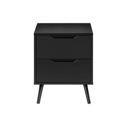 Modern Accent Table With Storage Drawers