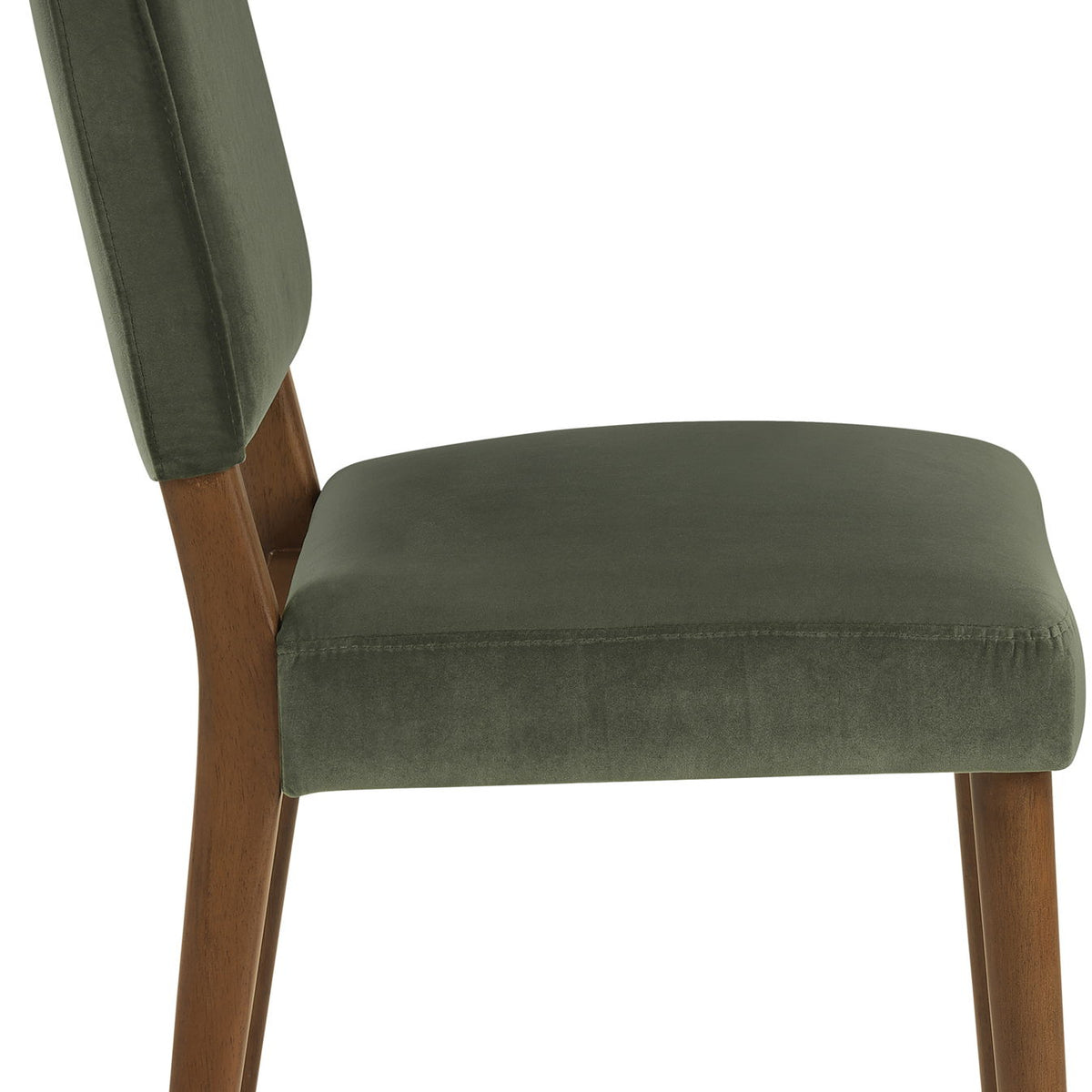 Varinelle - Velvet Dining Chair (Set of 2) - Walnut Frame