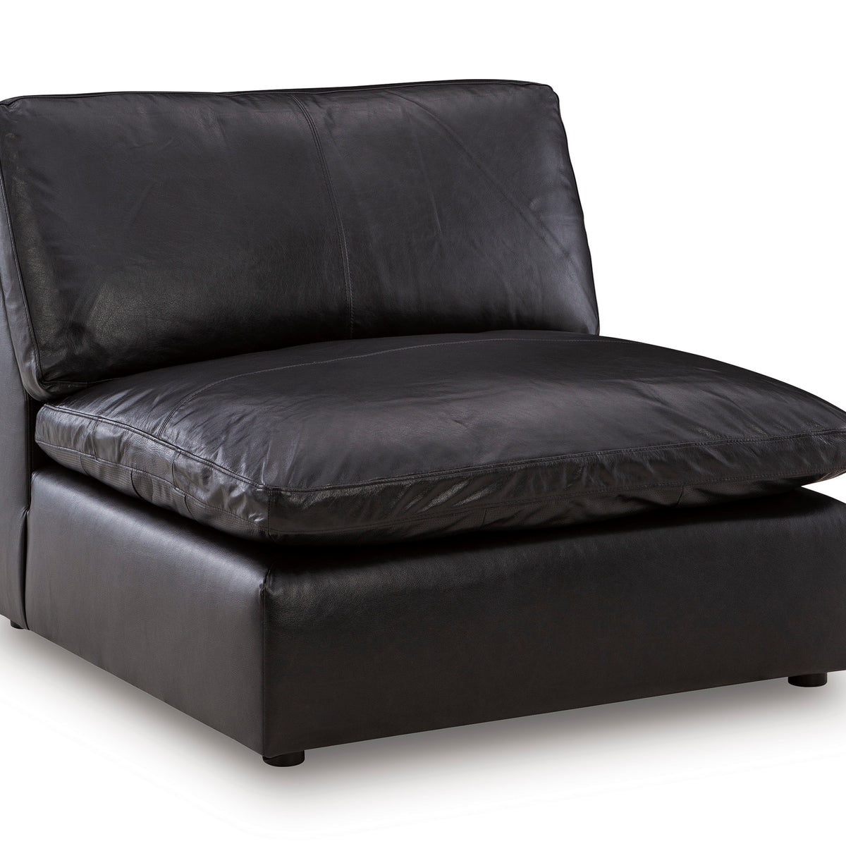 Ashley Furniture Emilia Genuine Leather Cloud Sectional