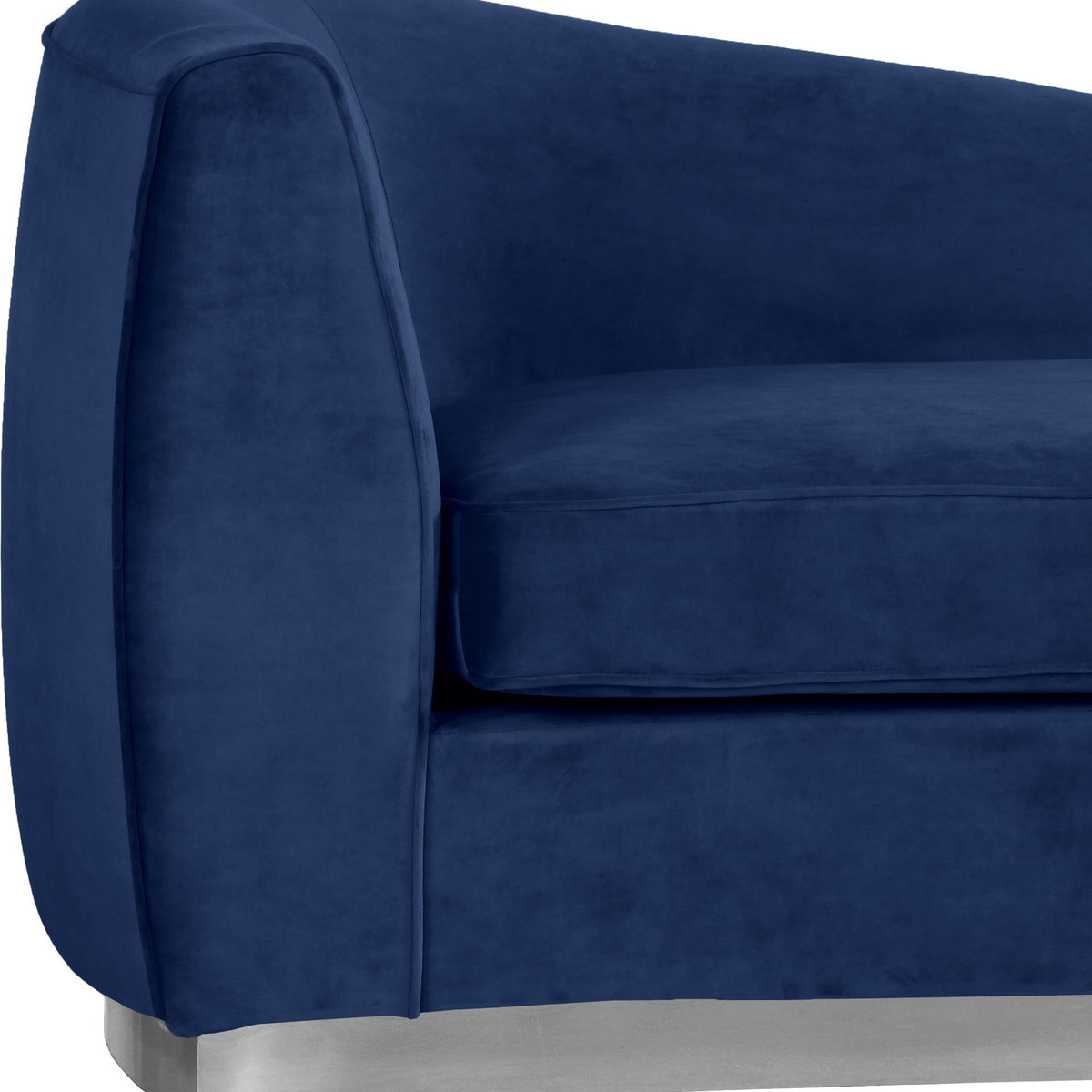 Julian - Chaise with Chrome Base