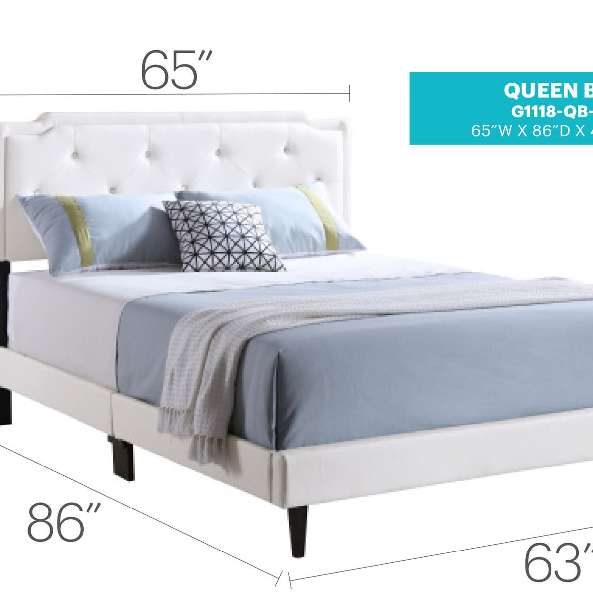 Button Tufted Bed Charming For Cozy Spaces