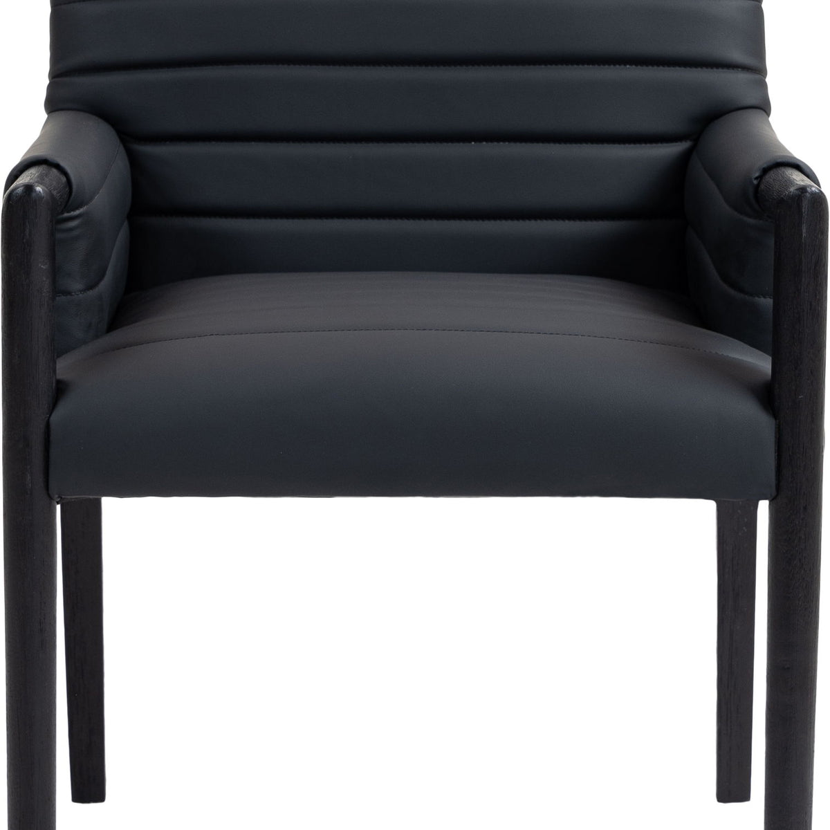 Aimee - Dining Arm Chair - Black Legs