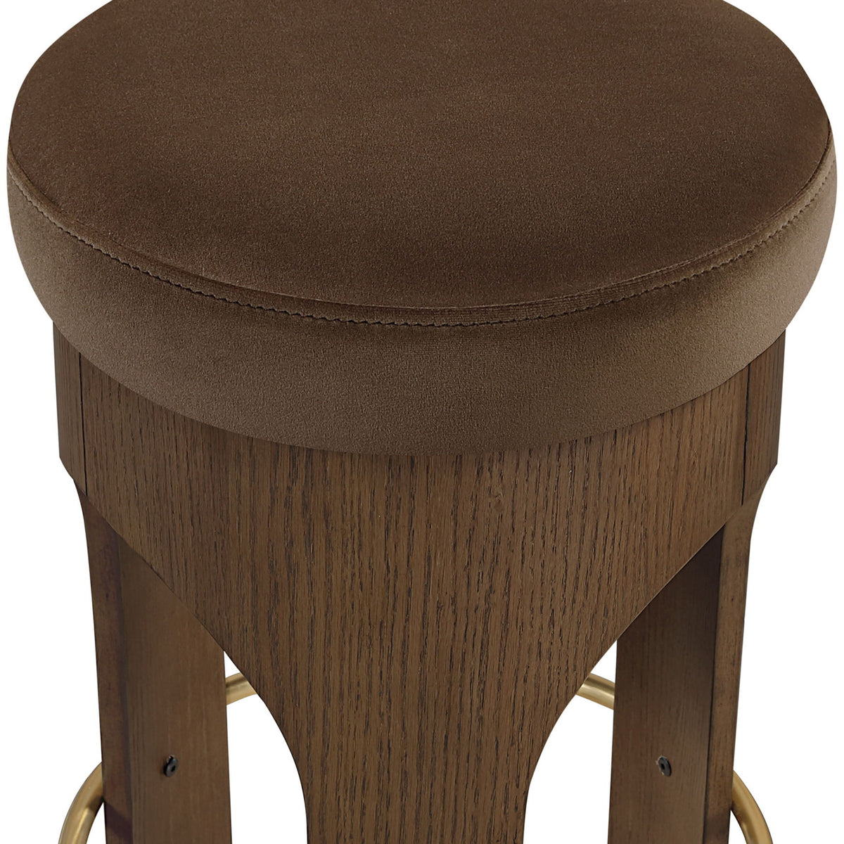 Bocceli - Counter Stool - Brown Base
