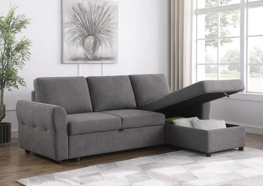 Samantha - Chaise, Box 2 of 2 - Gray