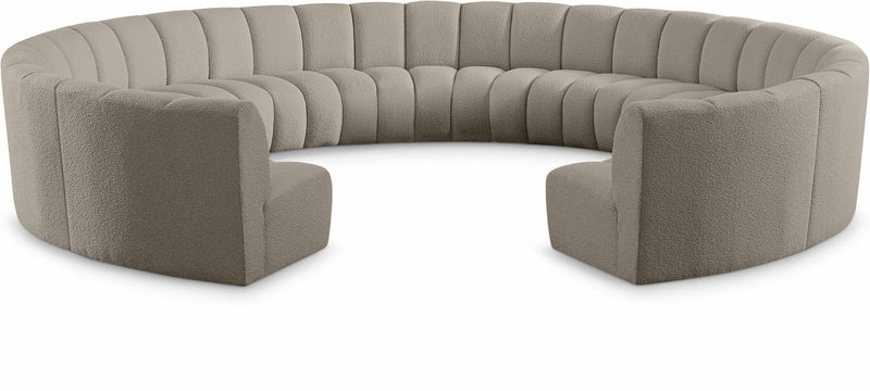 Infinity - 11 Piece Boucle Modular Sectional