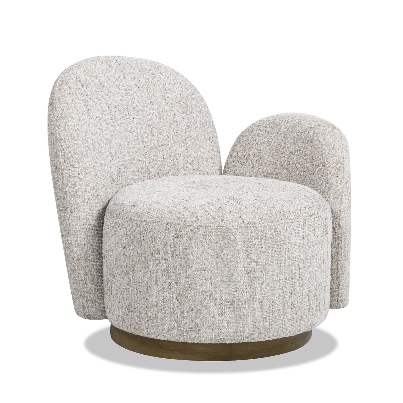 Duo - One-Arm Swivel Accent Chair