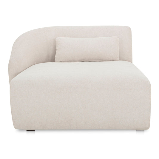 Amelia - Left Arm Facing Chaise - Warm White