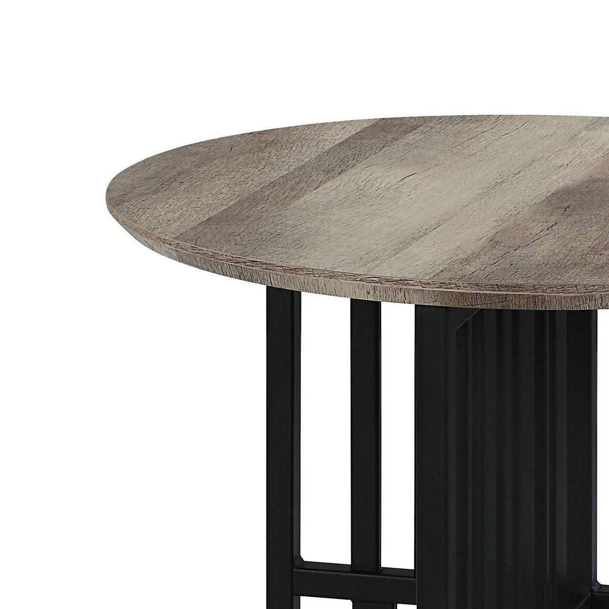 Zudora - End Table - Black / Oak