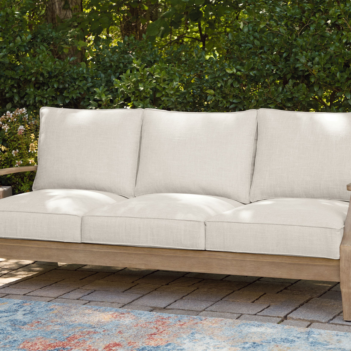 Carter Hall - Beige - Sofa With Cushion