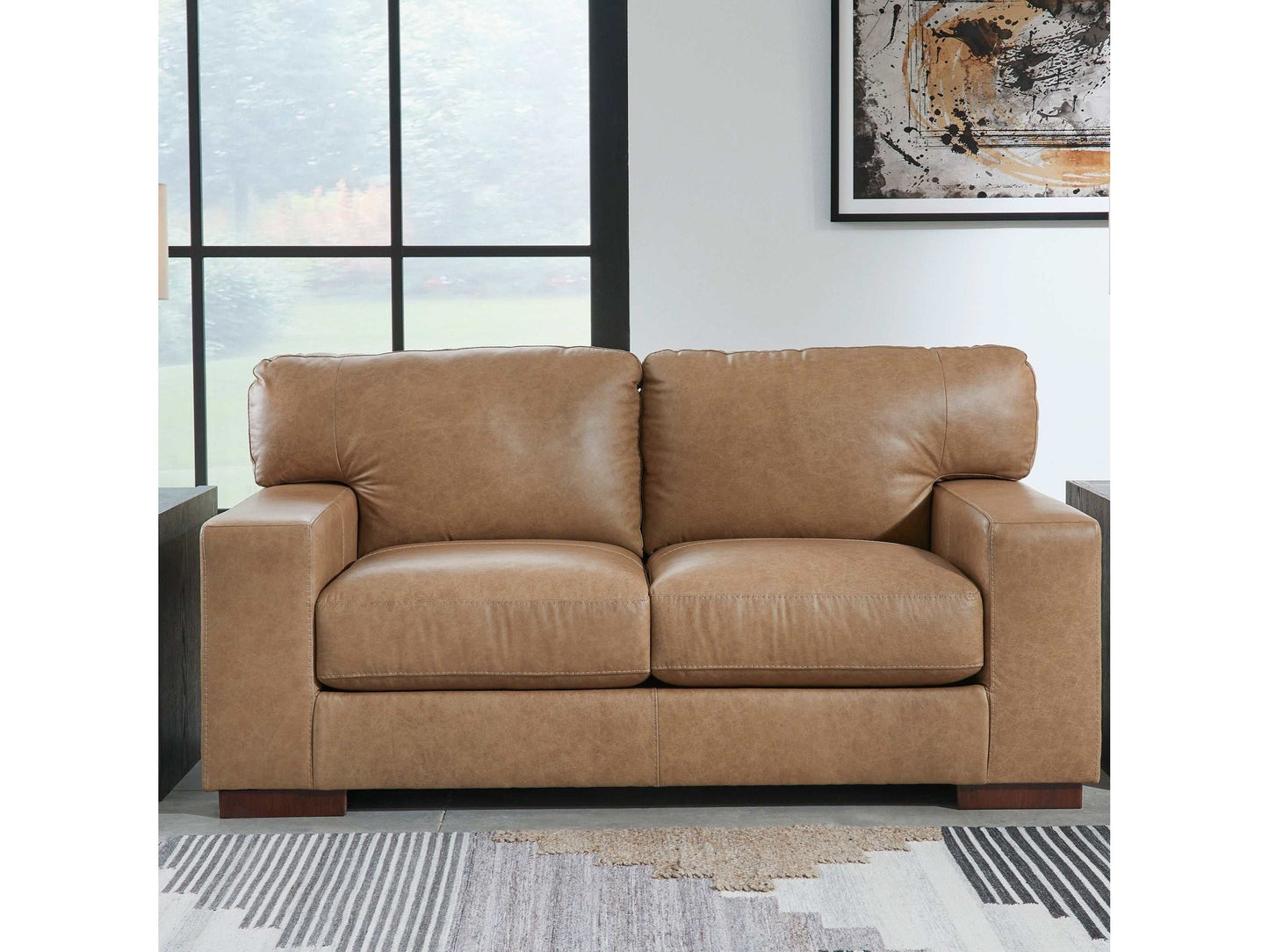 Ashley Furniture Lombardia Tumbleweed Loveseat