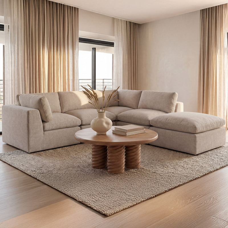 Cates - Dream Modular Sectional - Pebble