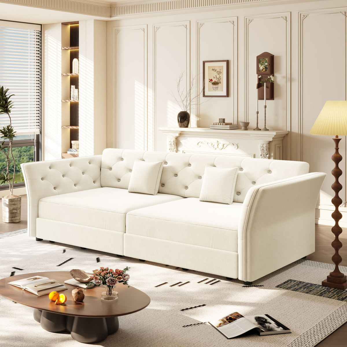 Oversize Pull Out Sofa Bed For Living Room