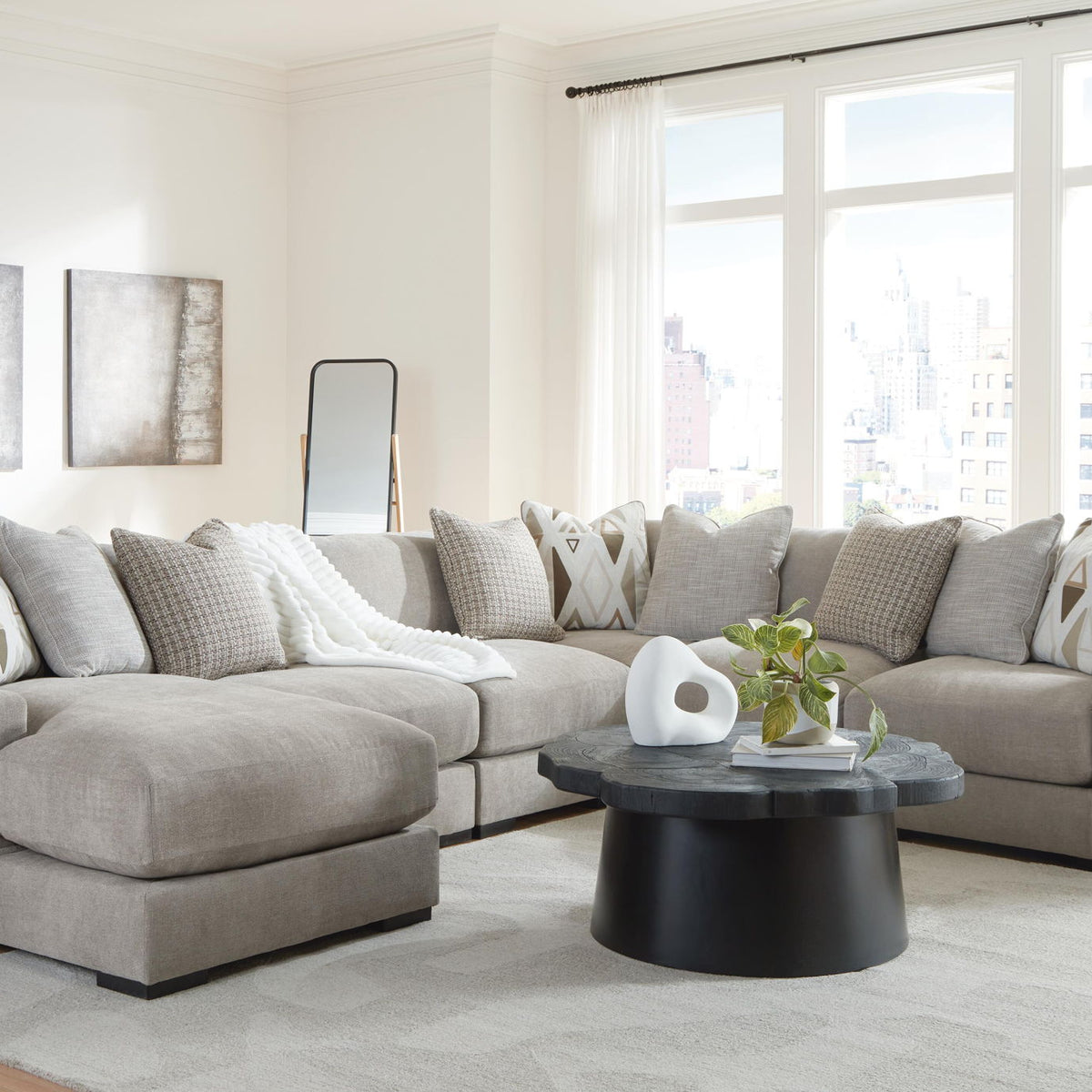 Aslan Court - 6 Piece Sectional