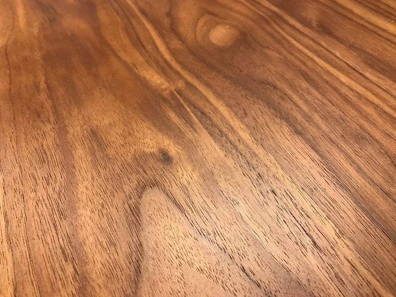 Brown coffee table wood surface with visible grain pattern