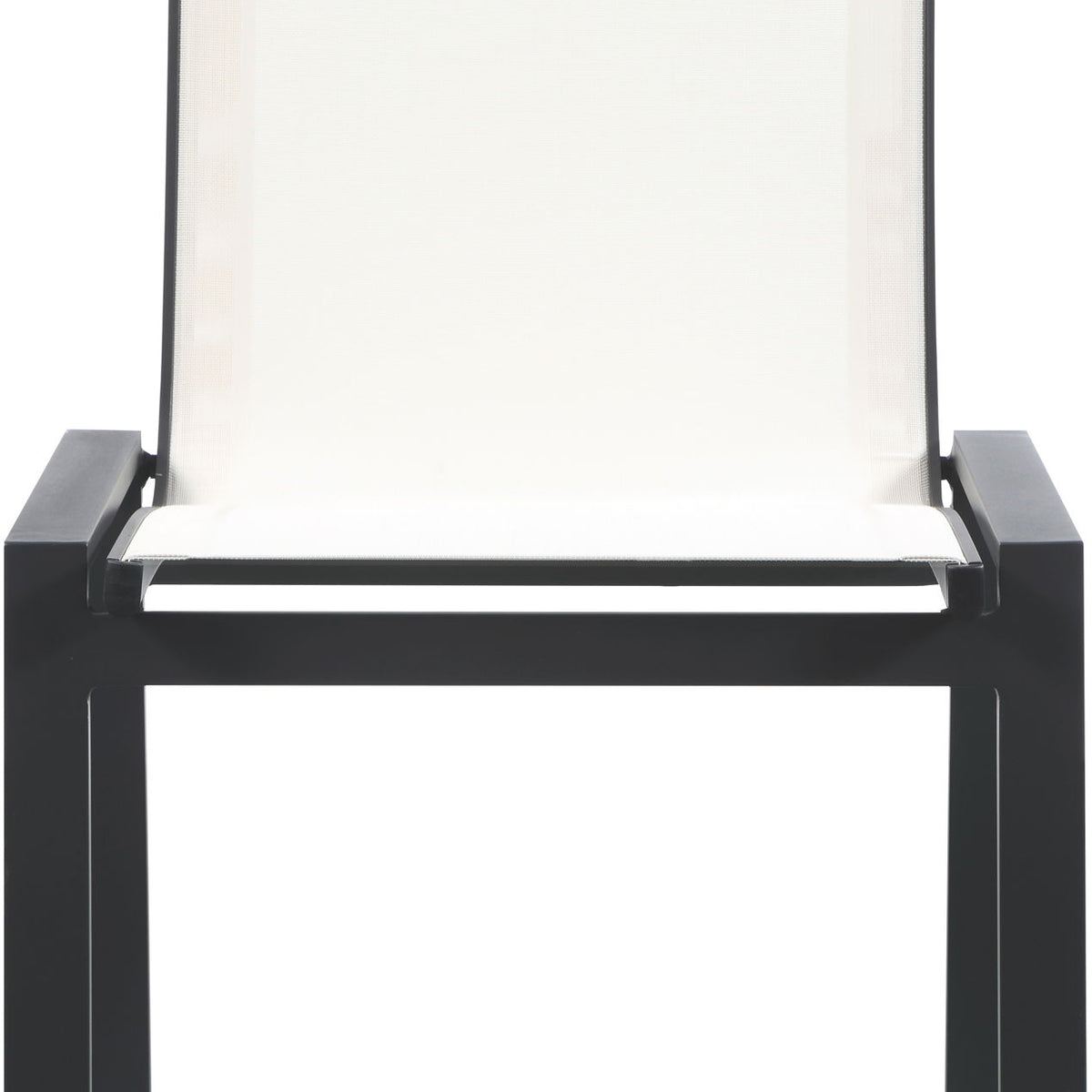 Nizuc - Outdoor Patio Dining Chair With Gray Frame (Set of 2)