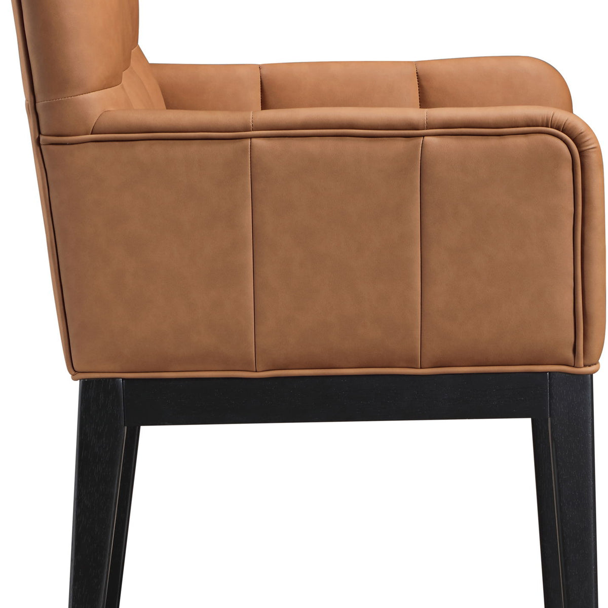 Adrian - Dining Arm Chair (Set of 2) - Black Legs