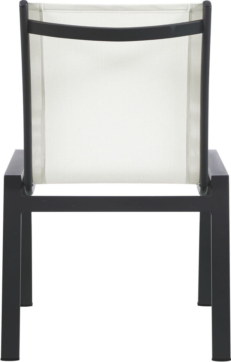 Nizuc - Outdoor Patio Dining Chair With Gray Frame (Set of 2)