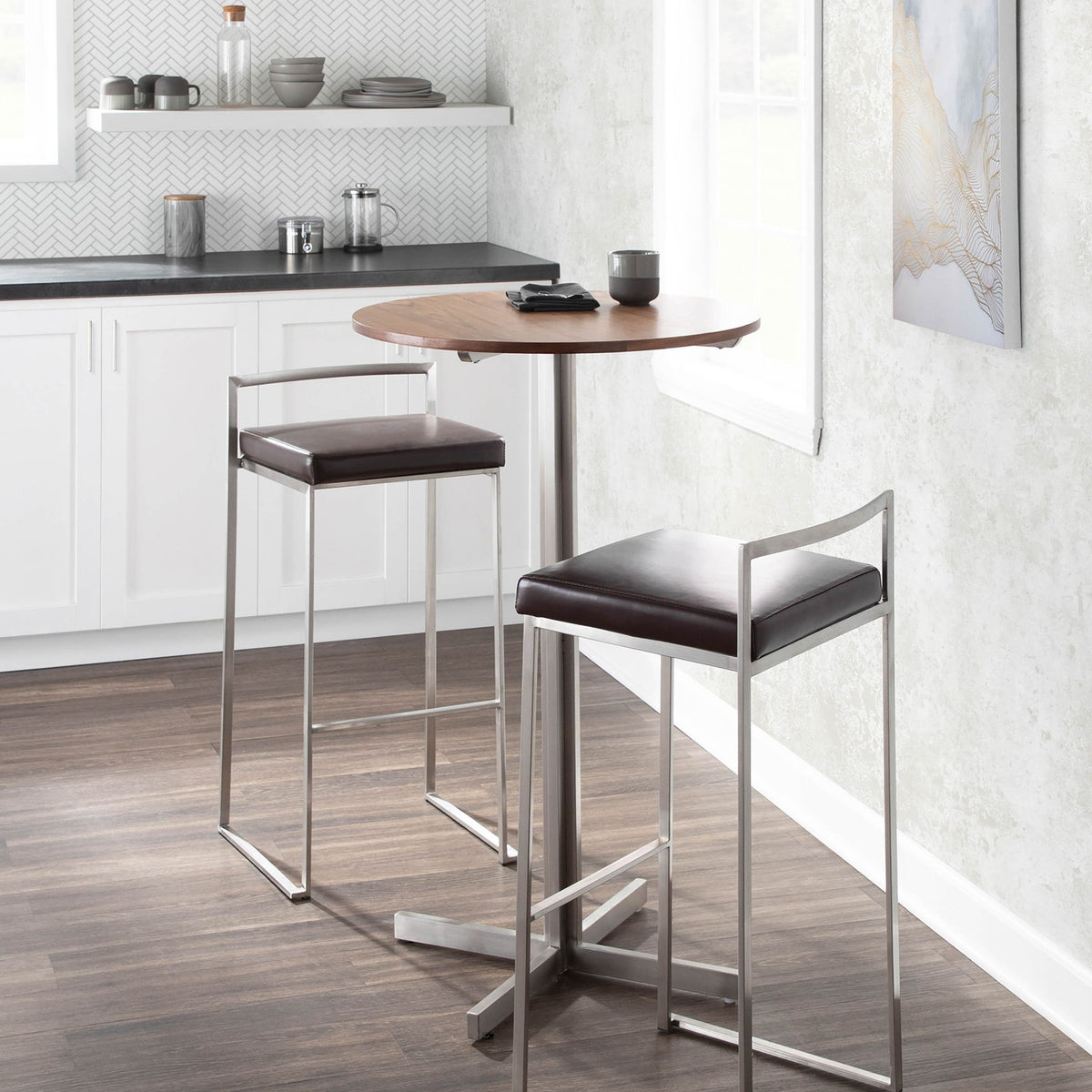 Fuji - Contemporary Stackable Design Barstool