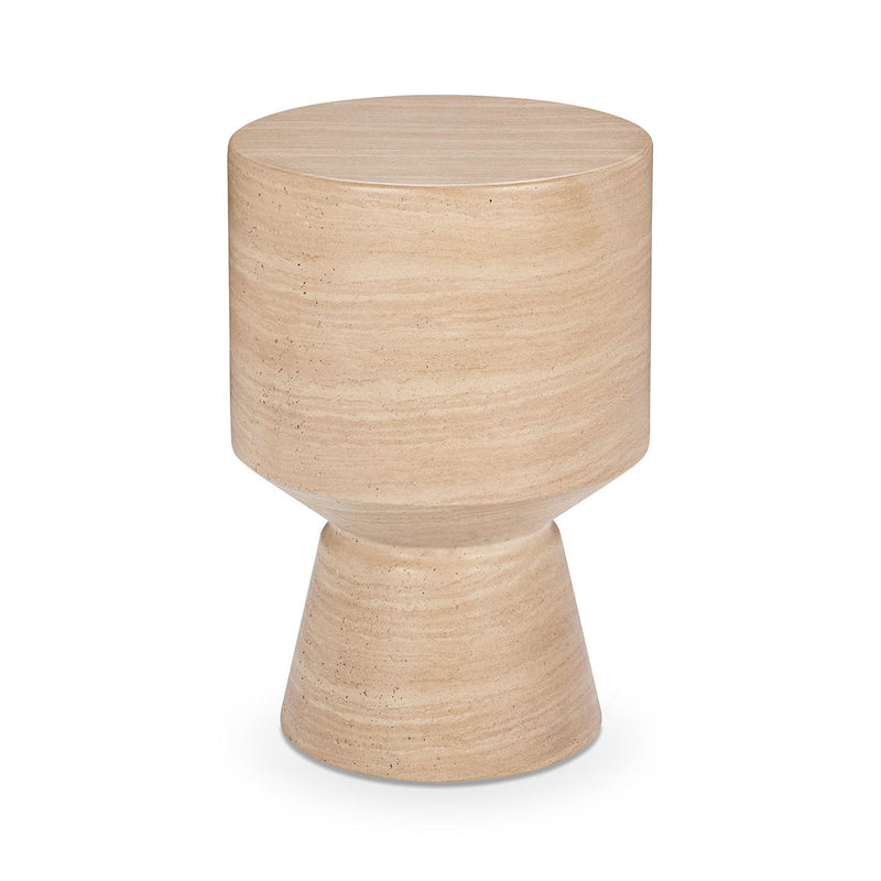 Terrace - 22" Accent Table - Beige