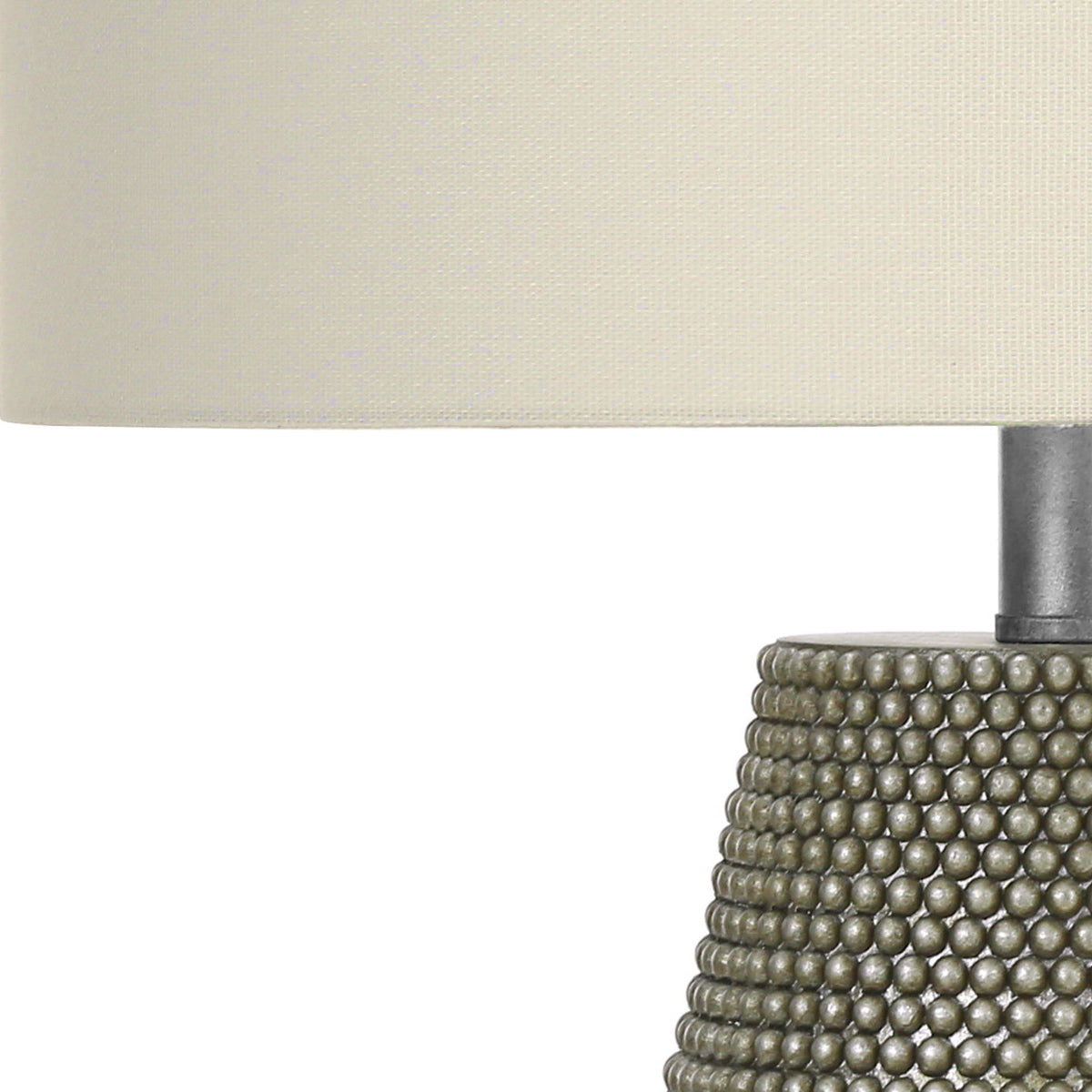 Lighting, Table Lamp, Resin, Contemporary - Gray
