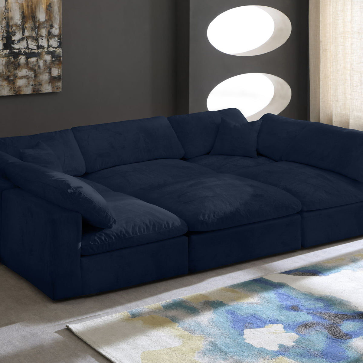 Cozy - 6 Piece Modular Sectional