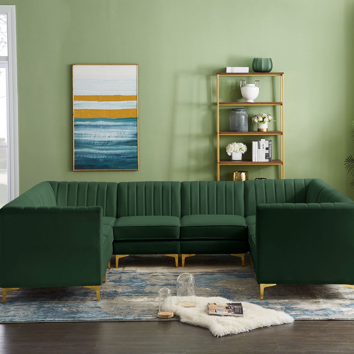 Alina - 8 Piece Modular Sectional