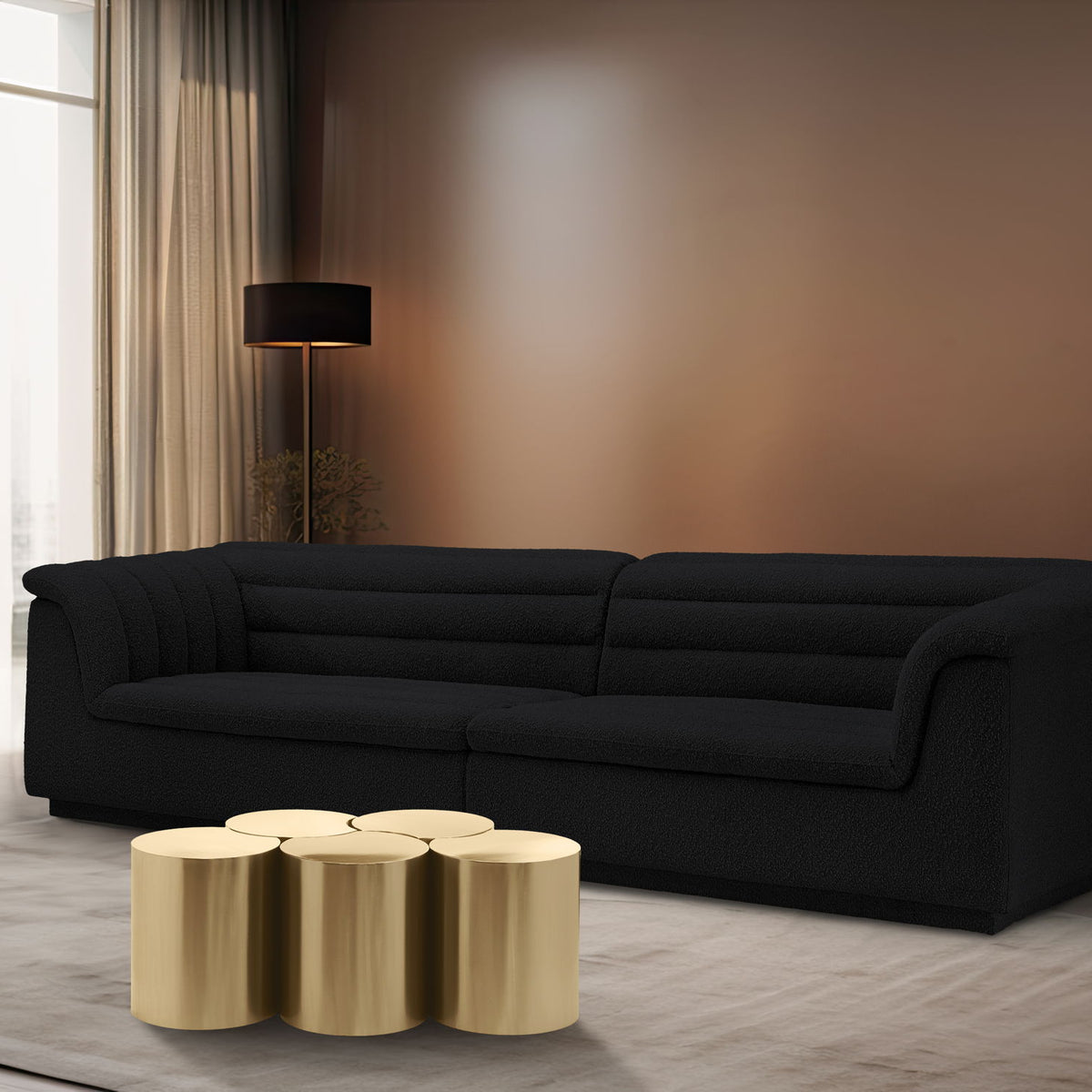 Dimple - 5 Piece Modular Coffee Table
