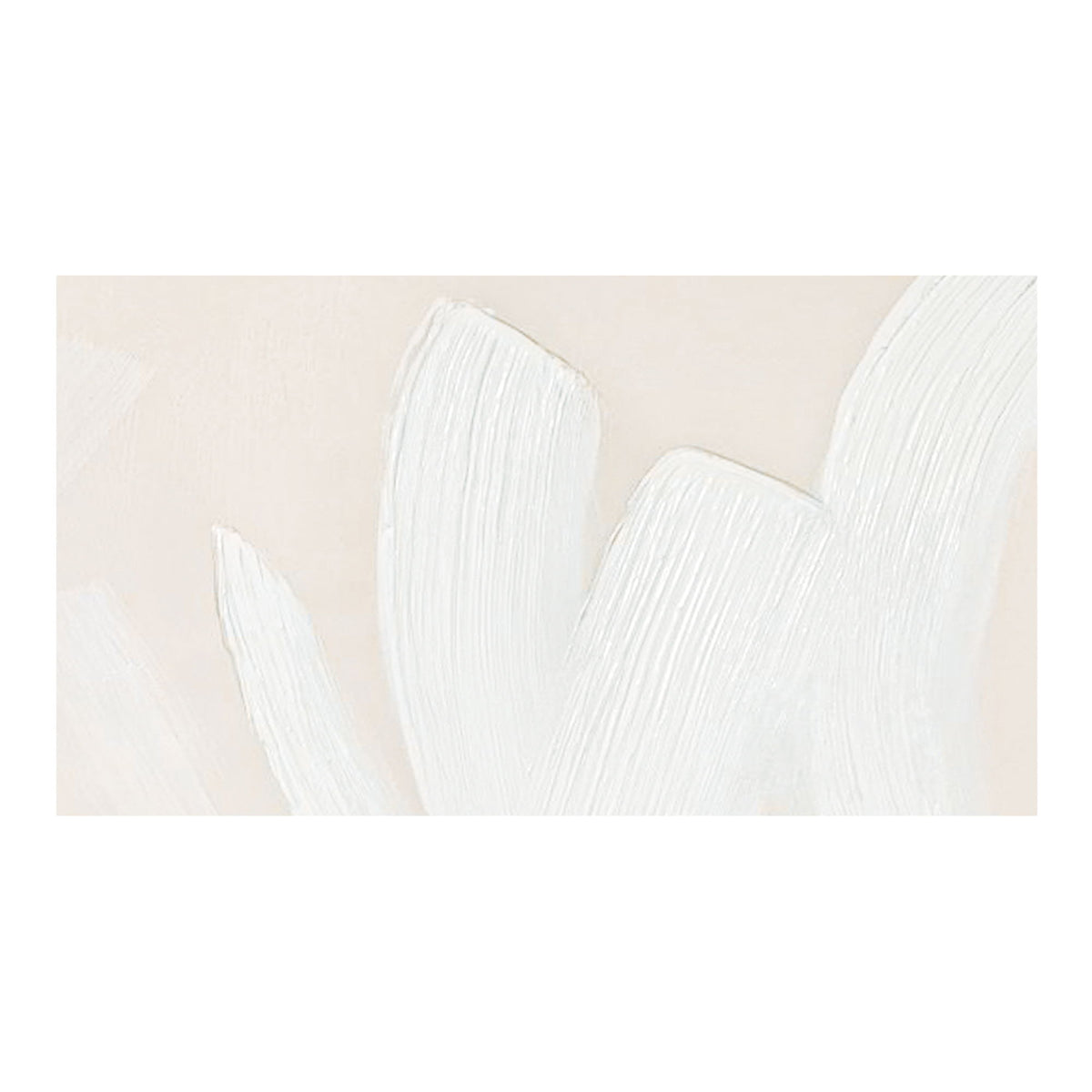 Chorus - Framed Painting - Beige