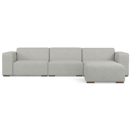 Rex - Handcrafted Sectional Sofa And Ottoman