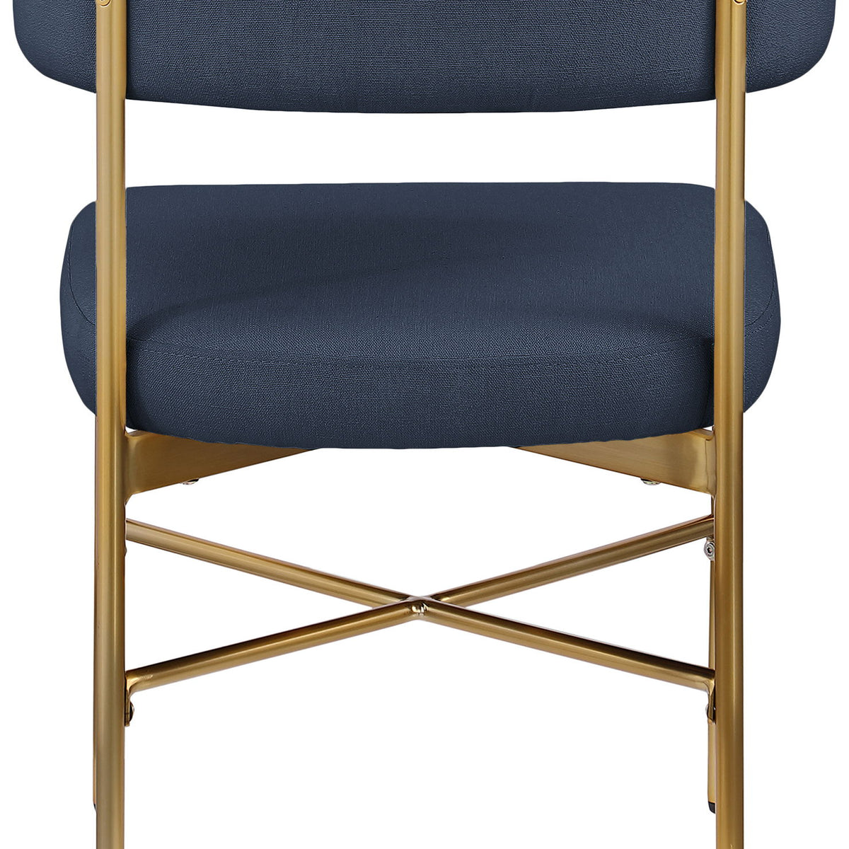 Rivage - Durable Dining Chair With Gold Frame (Set of 2)