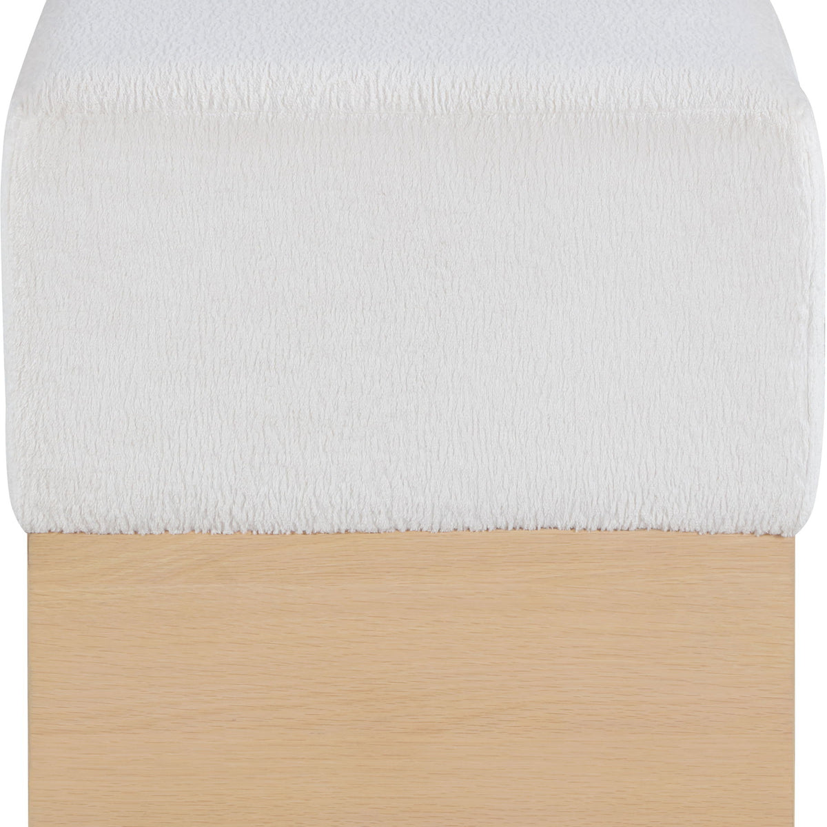 Havre - Ottoman / Stool With Natural Base