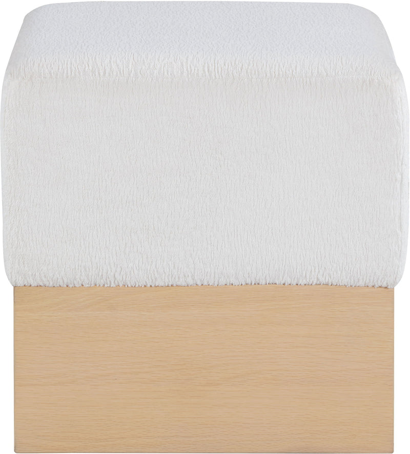 Havre - Ottoman / Stool With Natural Base