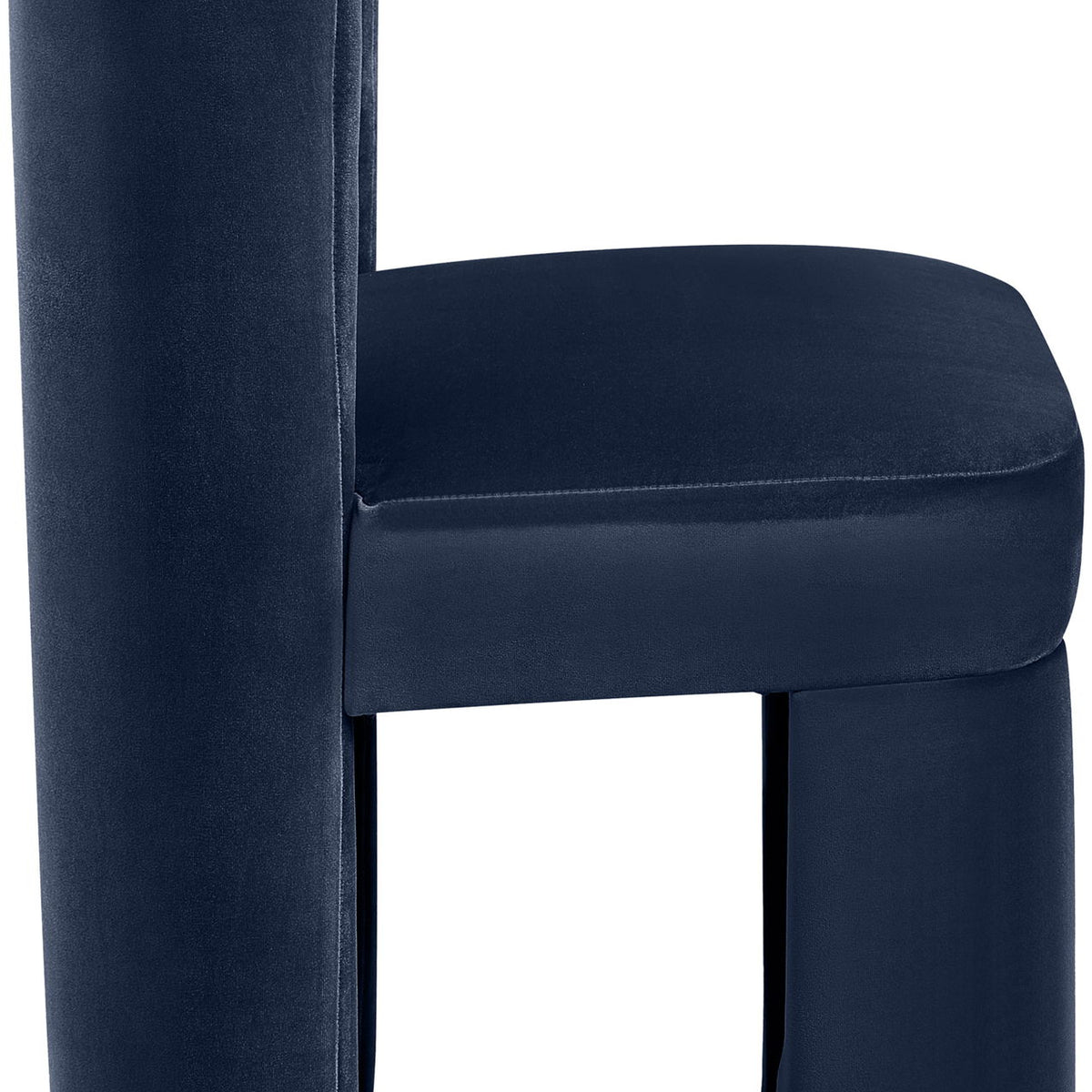 Zuno - Velvet Performance Fabric Upholstered Dining Chair (Set of 2)
