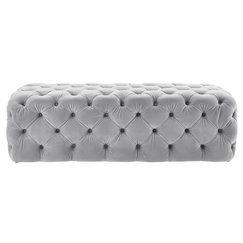 Kaylee - Velvet Ottoman