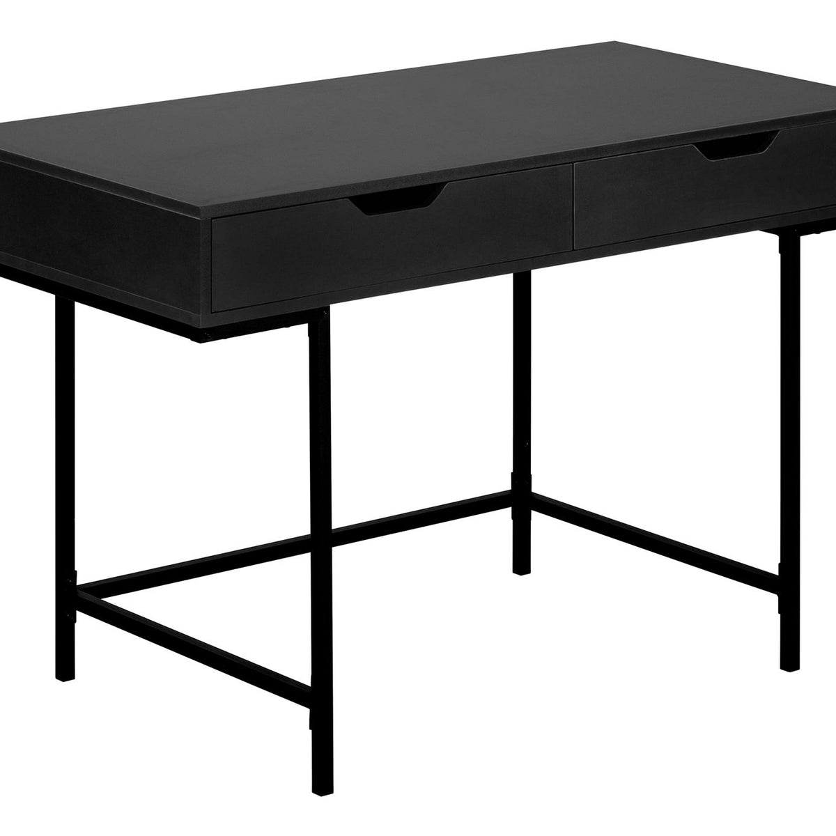 Computer Desk For Home Office, Laptop, Storage Drawers, Contemporary & Modern
