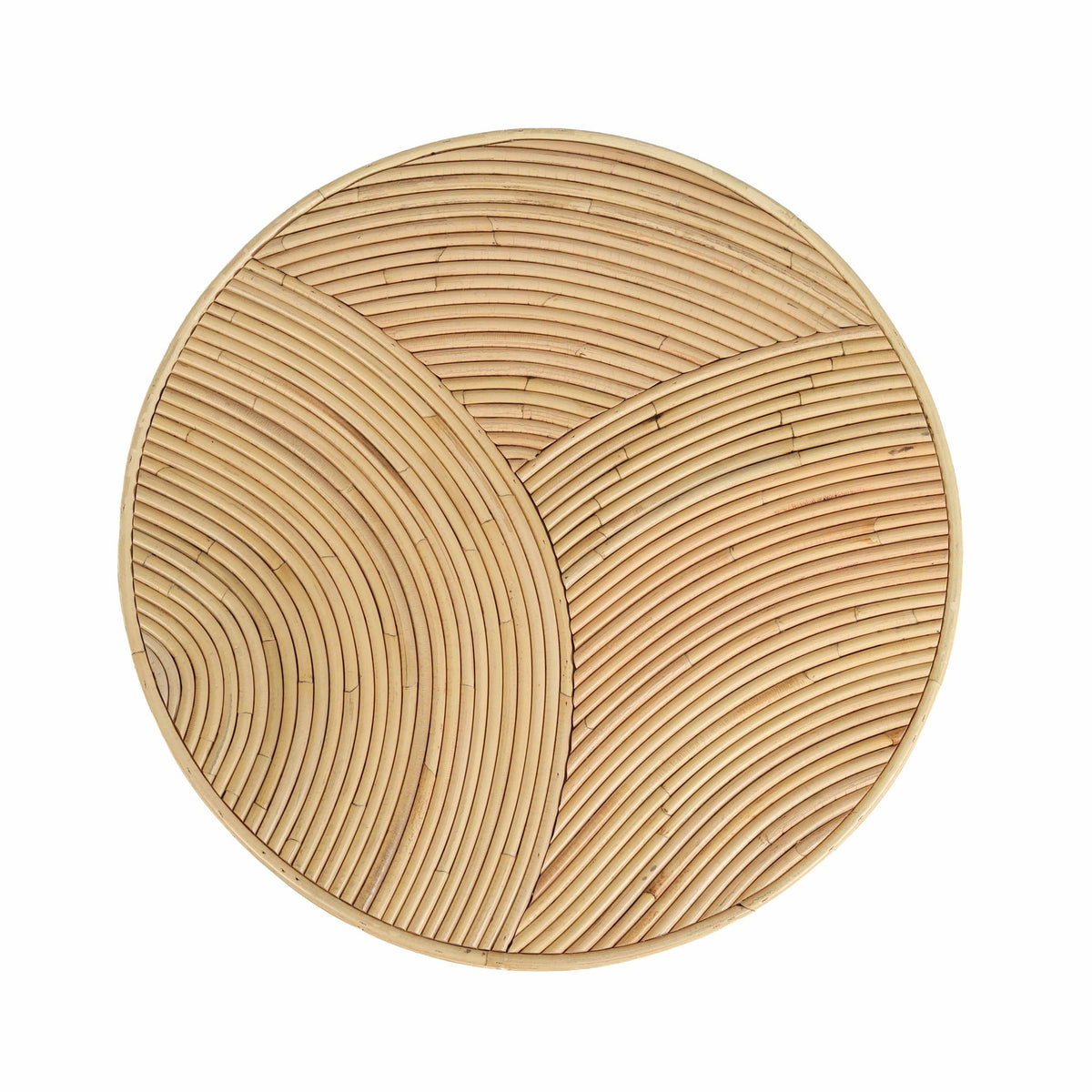 Matea - Rattan Arch Side Table - Natural