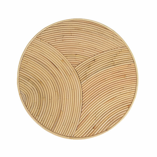Matea - Rattan Arch Side Table - Natural