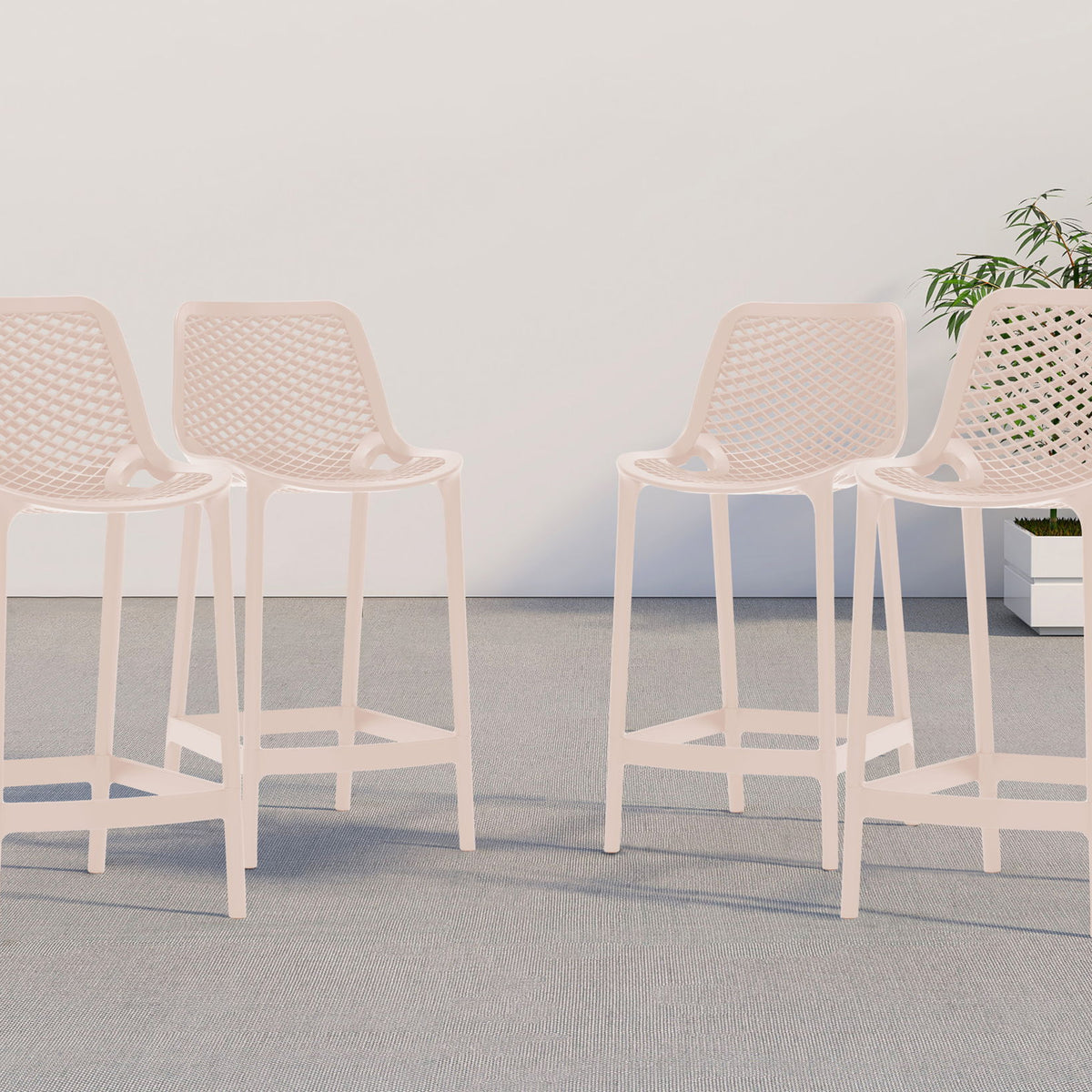 Mykonos - Outdoor Patio Stool (Set of 2)