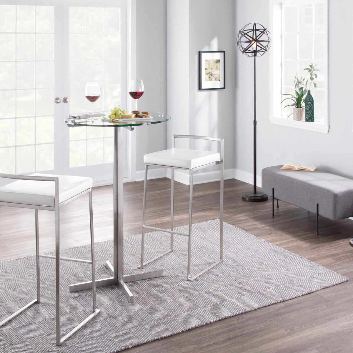 Fuji - Contemporary And Elegant Design Stackable Barstool
