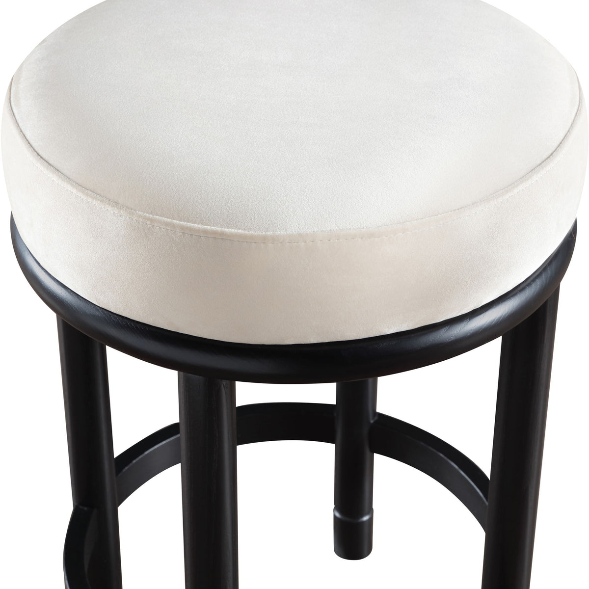 Monette - Counter Stool With Black Base