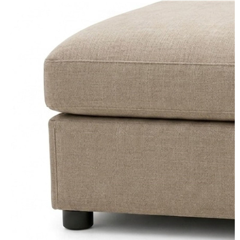 Ottoman With Durable Upholstery For Versatile Use