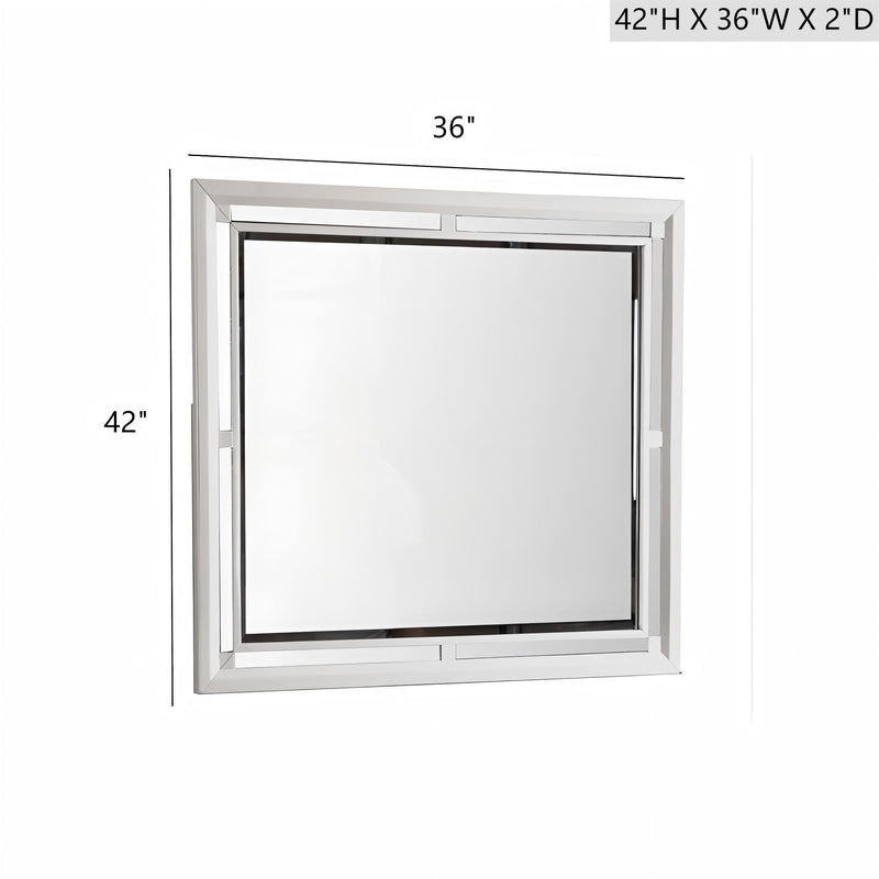 Alana - Mirror - Silver Champagne