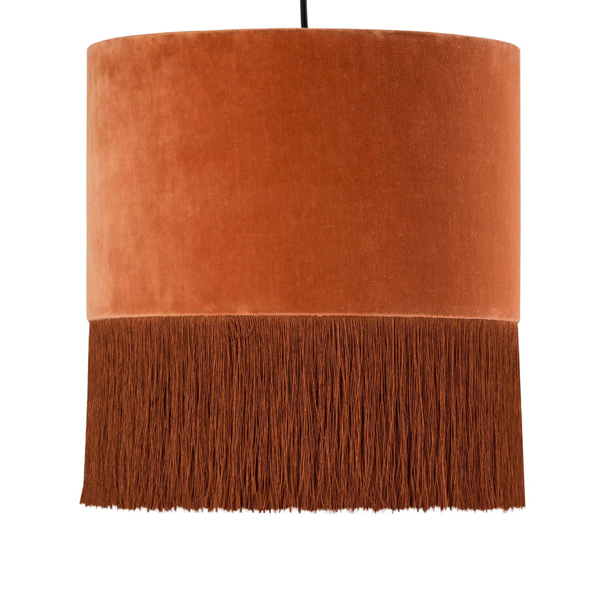 Atolla - Tassel Pendant - Brick
