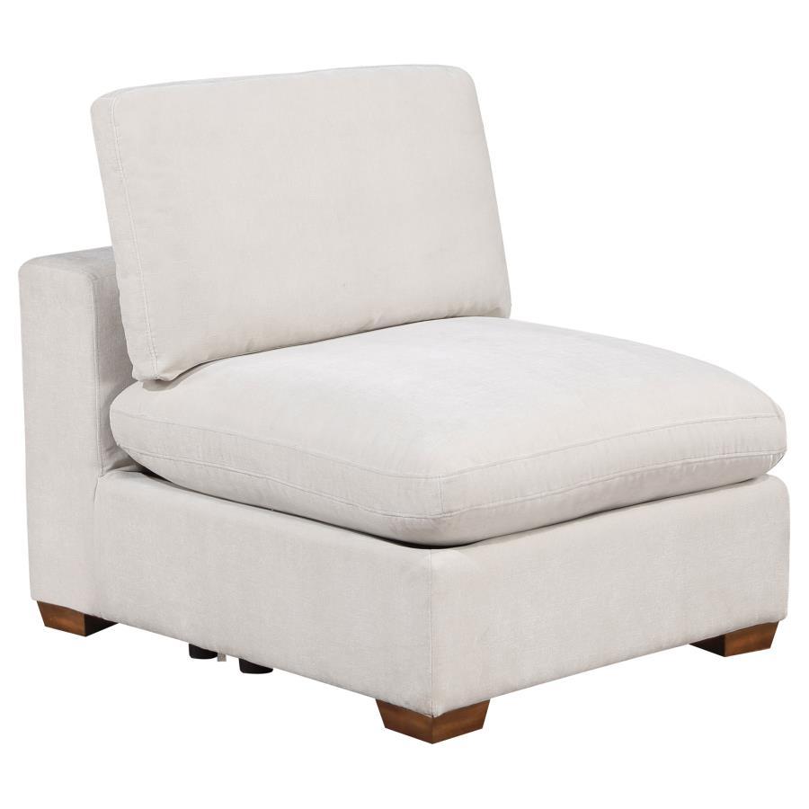 Lakeview - Upholstered Armless Chair - Ivory