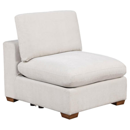 Lakeview - Upholstered Armless Chair - Ivory